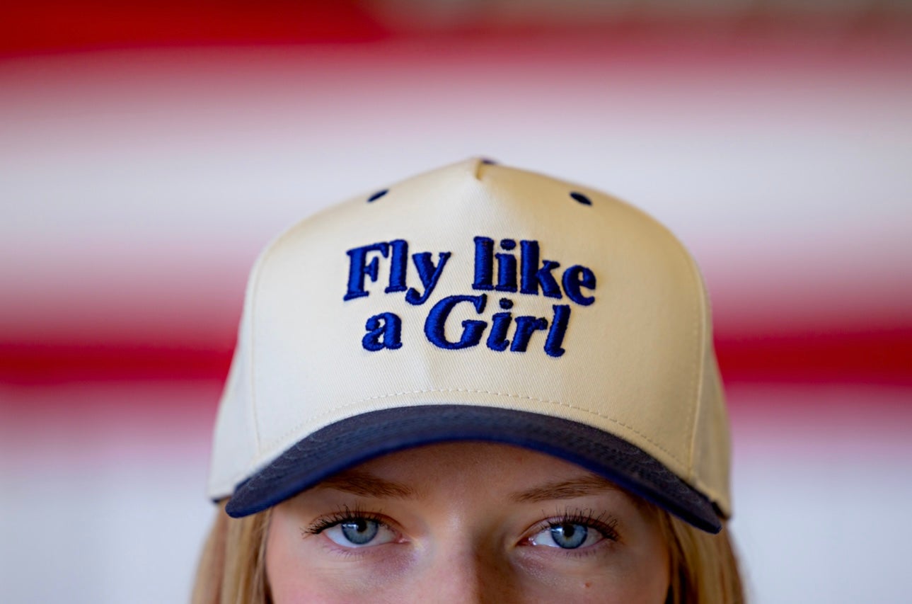 Fly Like a Girl trucker hat | Fly Girls display picture 3